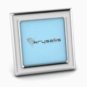 Krysaliis Classic Square 925 Sterling Silver Picture Frame
 Gift Boxed